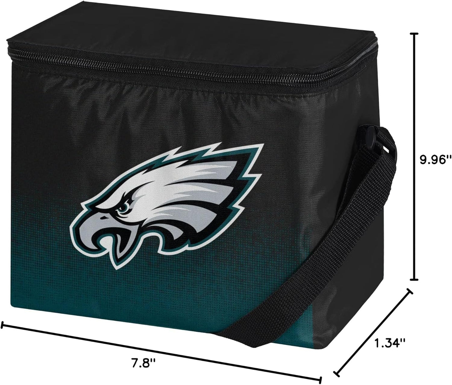 FOCO Unisex Gradient Print Lunch Bag Cooler