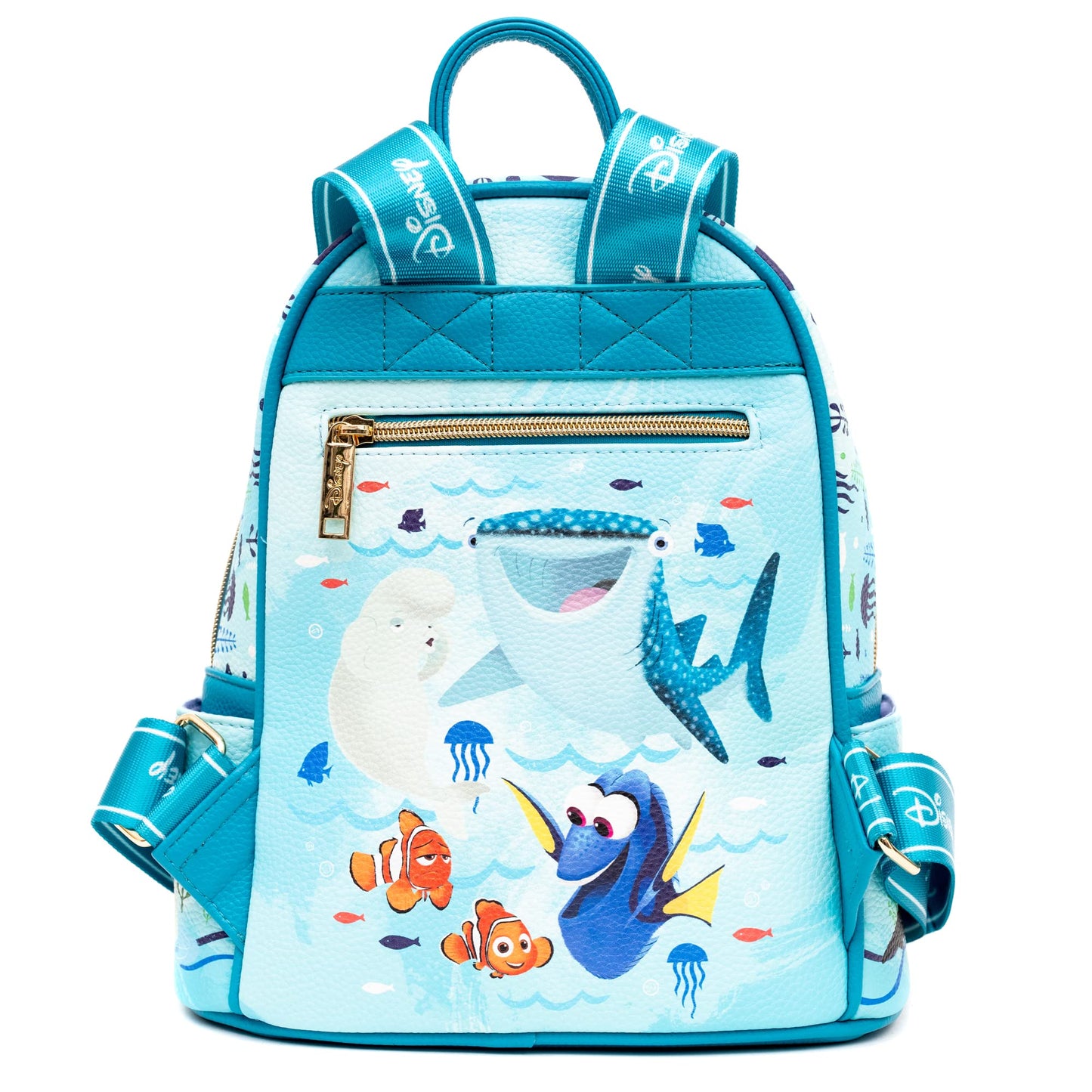 Wondapop Finding Dory 11" Vegan Leather Fashion Mini Backpack