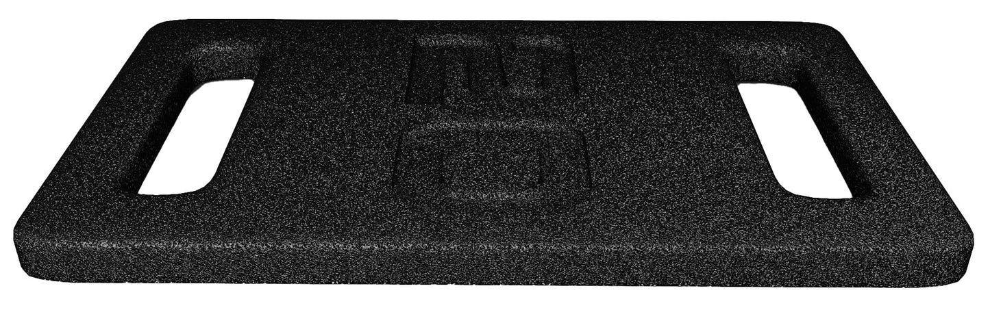 Fitvids Cast Iron Plate, Weighted Plate for Swings, Squat, Strength Training, Fitness Workout, and Home Exercises, 20-Pound