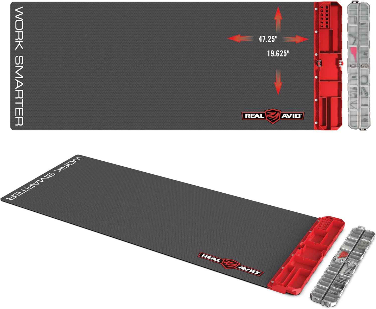 Real Avid Smart Gun Cleaning Mat - XXL 47.25”x19.5” or Universal 43"x16" - Non-Slip, Oil Resistant