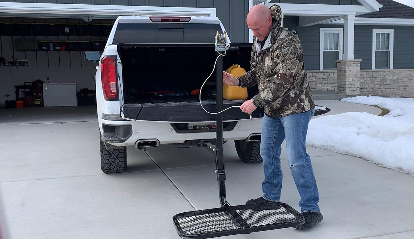 SwiveLift Portable Big Game Hitch-Mounted Lifting System - Durable & Lightweight