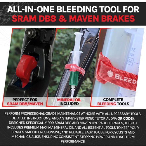 BleedZone SRAM DB8 Disc Brake Bleed Kit