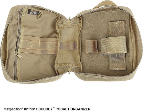 MAXPEDITION Chubby Pocket Organizer - Compact Multi-Purpose Tactical Gear Pouch