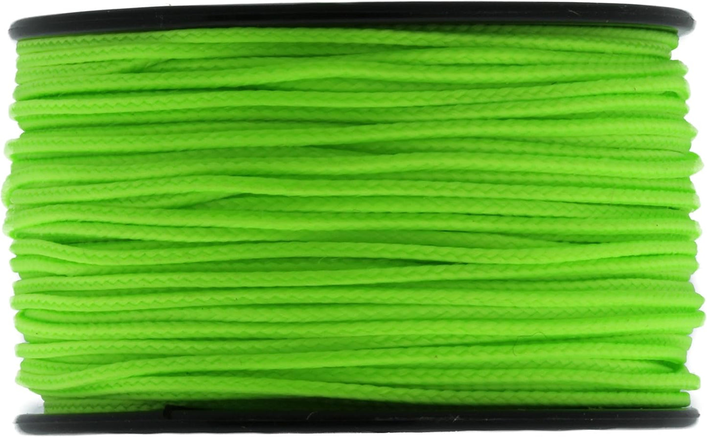 JIG PRO SHOP Black 1.18mm x 125' Micro Cord Paracord - Made in The USA