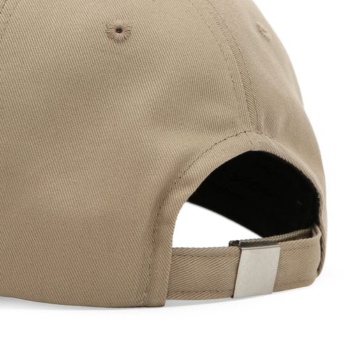 UNDERCONTROL Extra Large Oversized High Crown Ball Cap for XXL Big Head Hand Stitched Steel Label Relaxed Adjustable Closure Unisex Plus Size XL Cotton Dad Cap Korean (Beige)