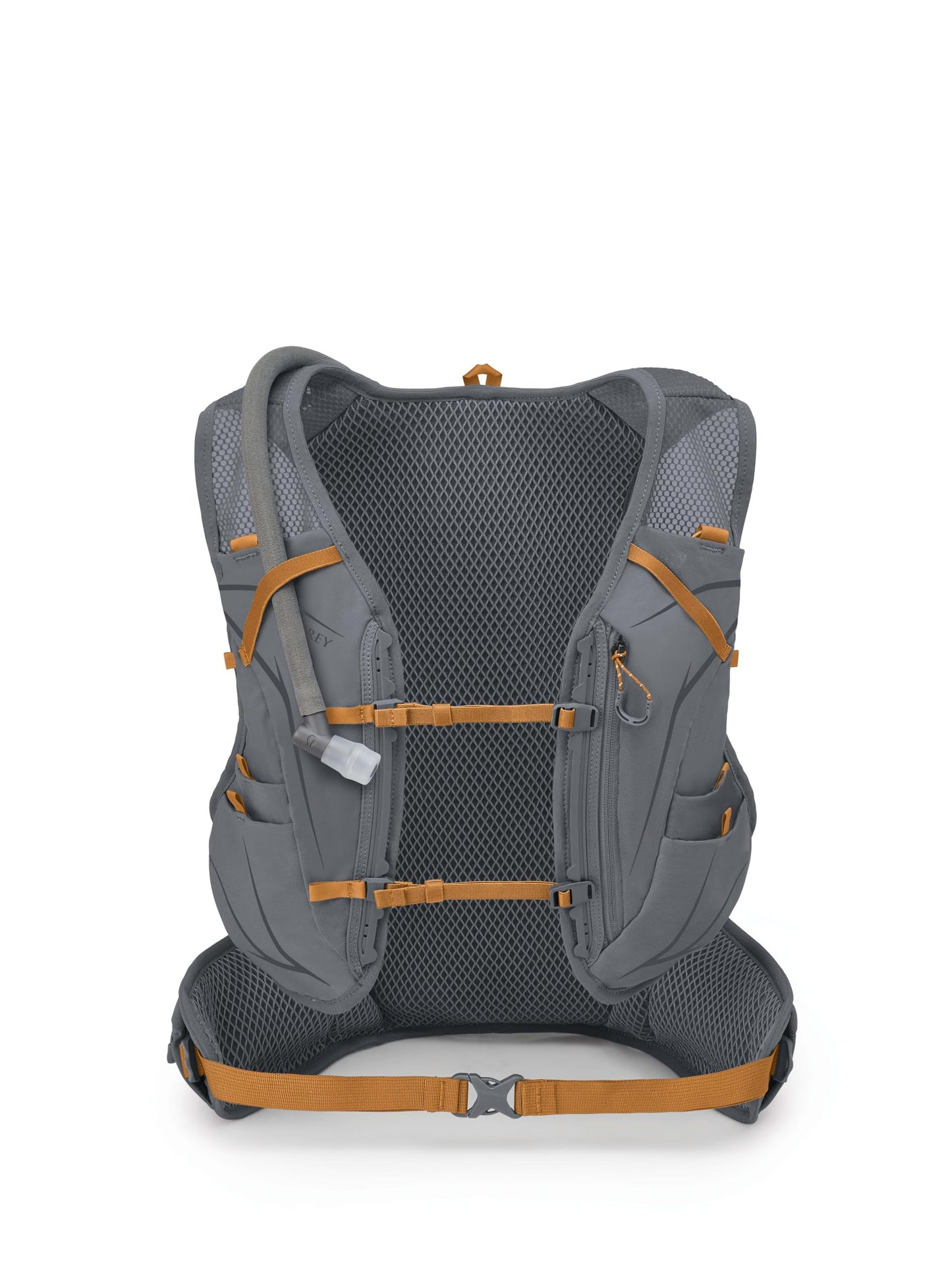 Osprey Duro 15L Men's Running Hydration Vest with Hydraulics Reservoir, Phantom Grey/Toffee Orange, Large/X-Large