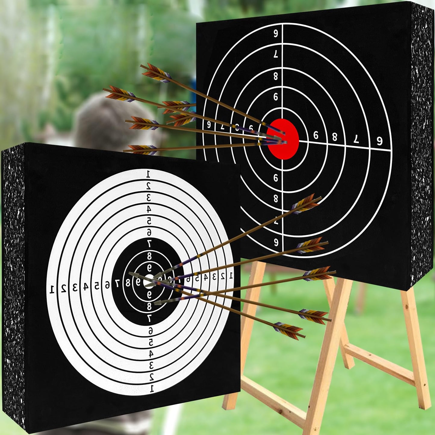 Foam Archery Target, High-Density EVA Archery Targets for Backyard, Archery Target Block