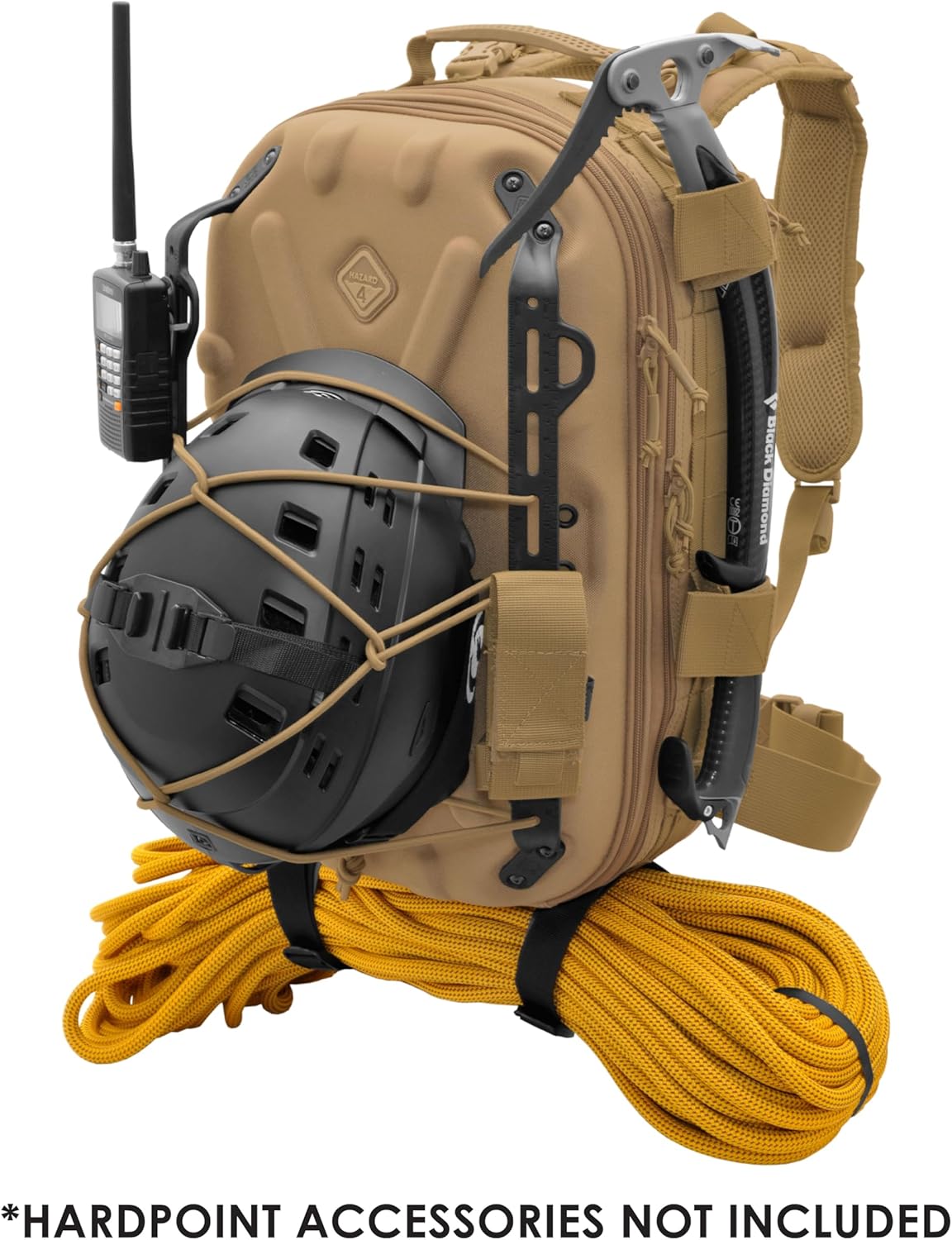 HAZARD 4 Pillbox™ Tactical Backpack – Heavy Duty Military Survival Pack for Men and Women – EDC Rucksack for Laptop, Motorcycle, Outdoor, Bug Out, Gym, Range, Travel, and Camping – 29.5 Liter, Black