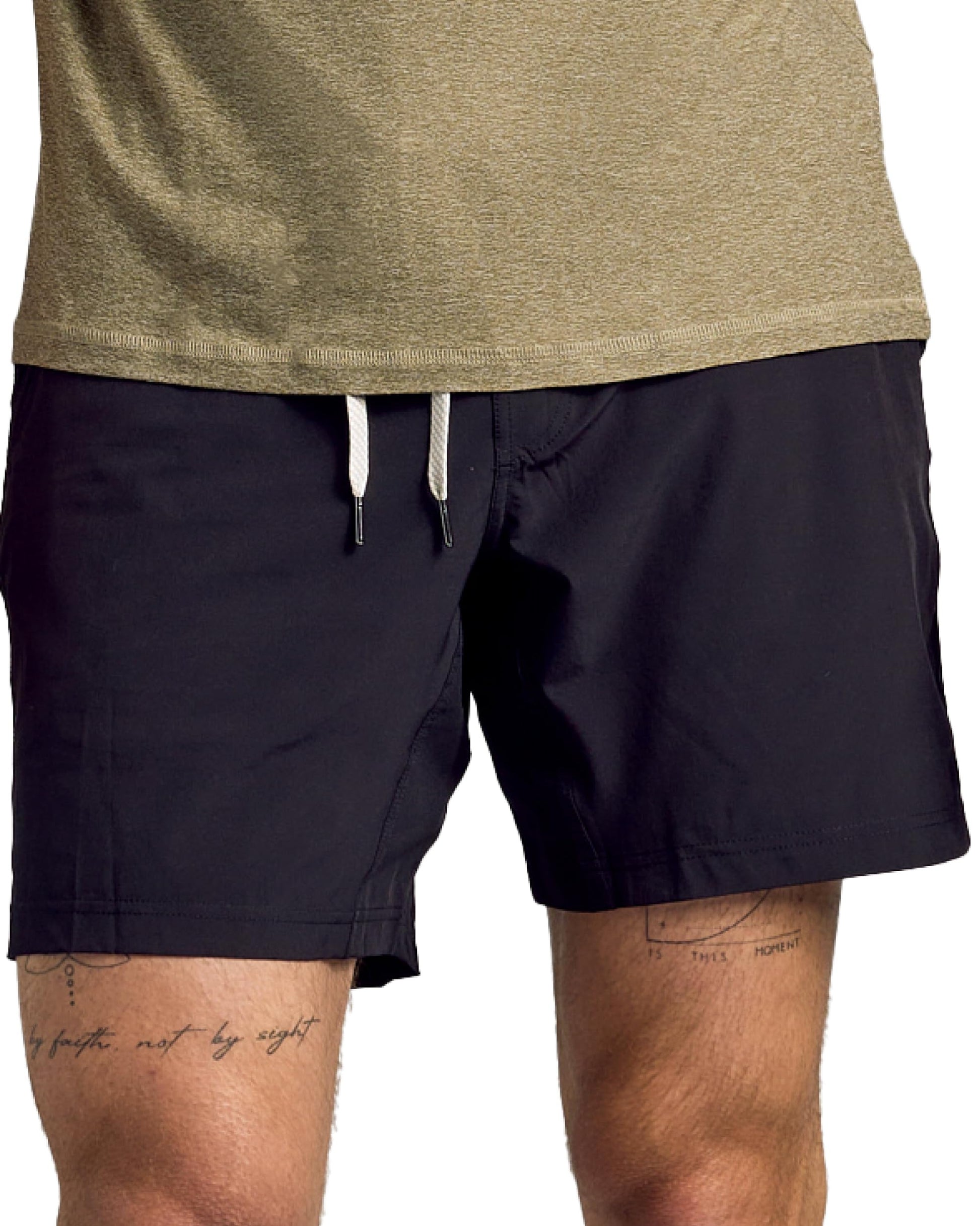 ARENAOX True Classic Novelty Mens Shorts – Gym Shorts for Men, Quick Dry Mens Athletic Short & Sweat Short for Workout and Running, 7.5" Quick Dry, Pack of 1, Black, L