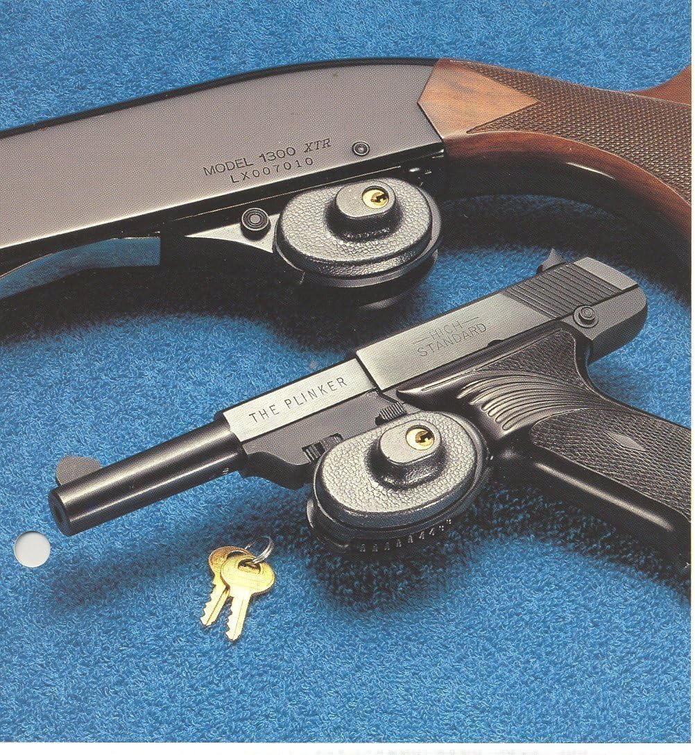 RioRand Keyed Alike Trigger Gun Lock Compatible with Pistols Rifles Shotguns