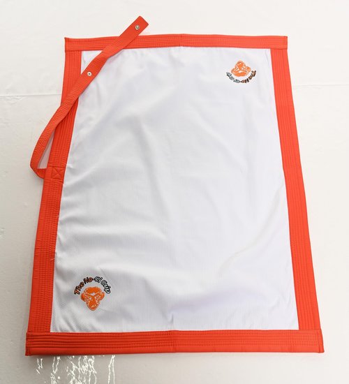 The No-Gi Grip (white/orange