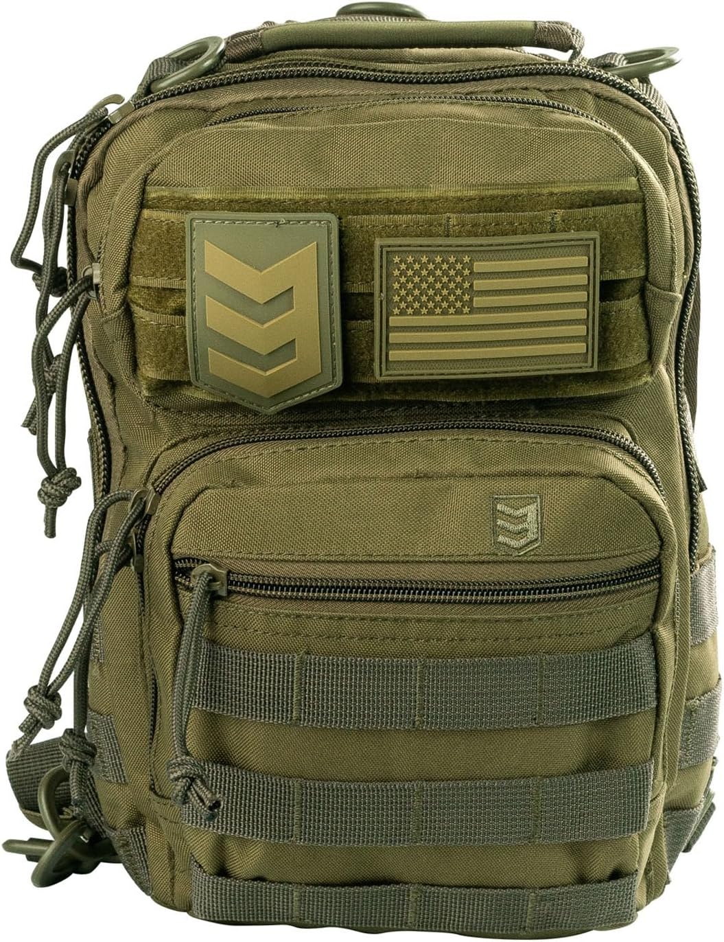3VGEAR Posse EDC Sling Pack, 7L - MOLLE Compatible, Ambidextrous Strap - Rugged 600D Polyester Small Tactical Bag