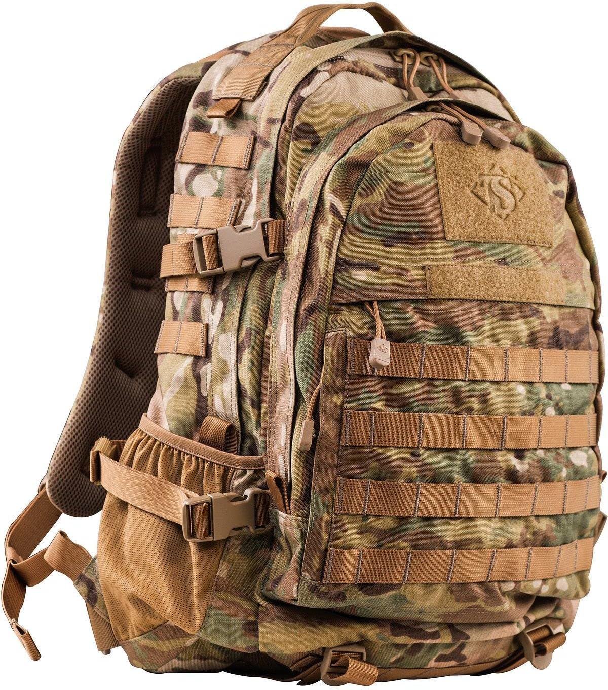 TRU-SPEC Elite 3-Day Tactical Camo Backpack for Camping & Hiking