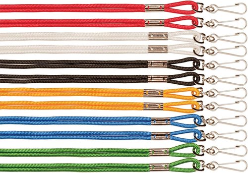 Champion Sports Heavy Duty Nylon Lanyard - Bulk Pack of 12 Color: Assorted
