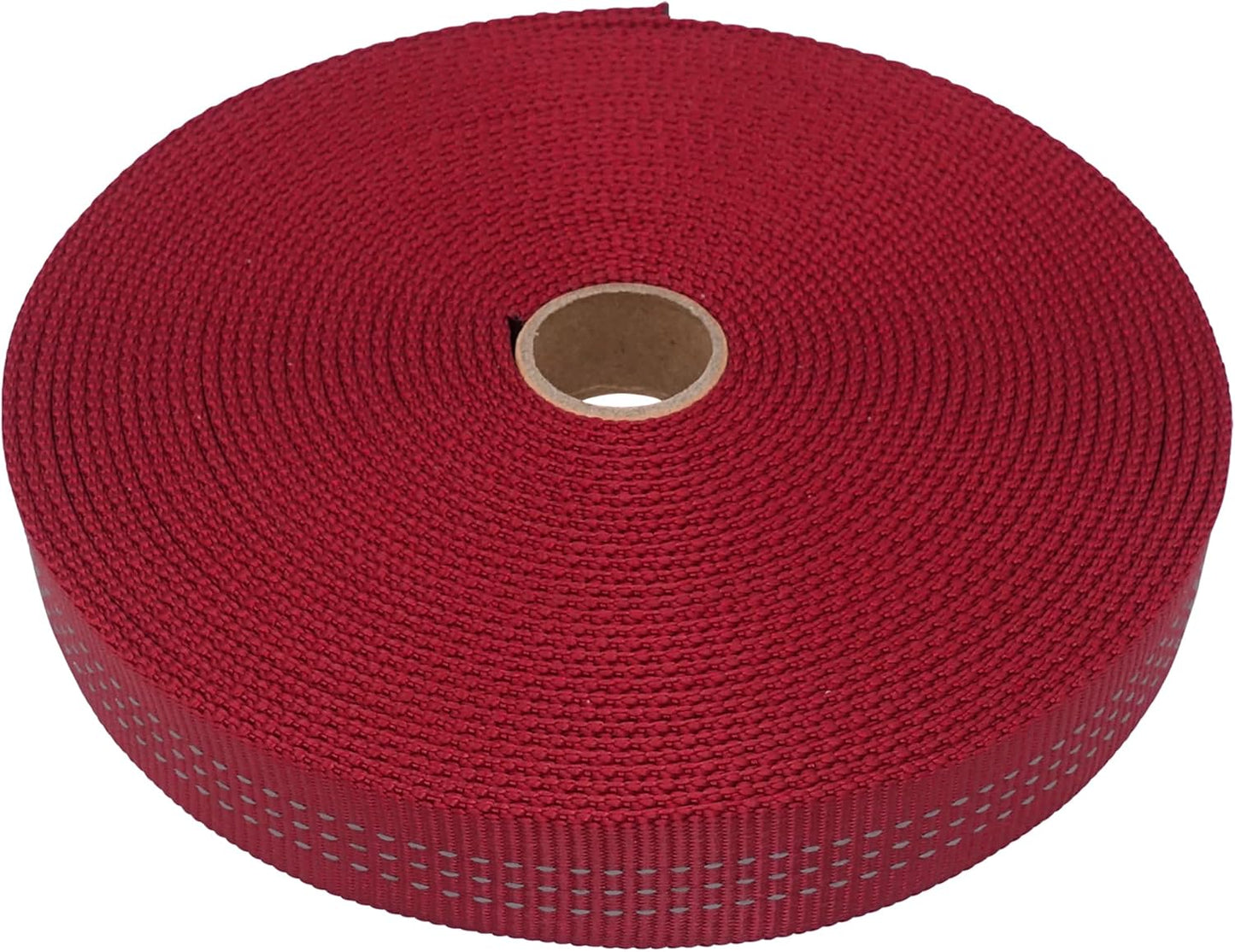 GM CLIMBING 1 inch Nylon Tubular Webbing Tape CE UIAA Certified 4000lb Heavy Duty for Climbing Rescue Rope Works Survival Outdoor General Purposes