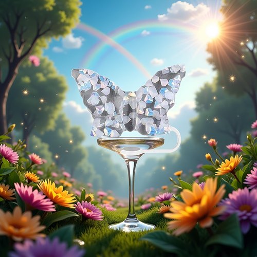 Butterfly Straw Cover Cap for Stanley Cup, Bling Bow Covers Cap Toppers for Tumbler Cups, Dust-Proof Reusable Silicone Tips Lids Protectors for 10mm Cups Accessories (White)