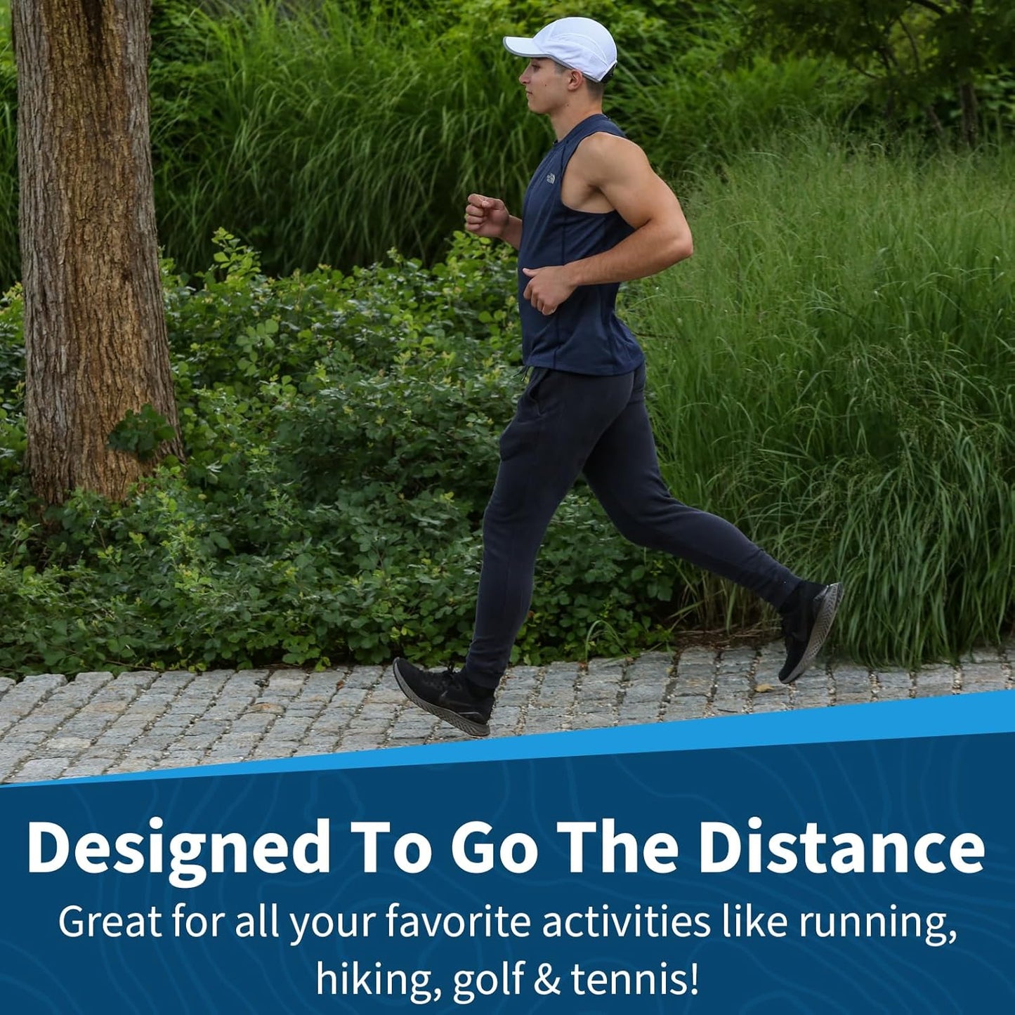 TrailHeads Reflective Running Cap | A Quick Dry Hat for Men | The Flashback 360 Sports Cap - 3 Colors