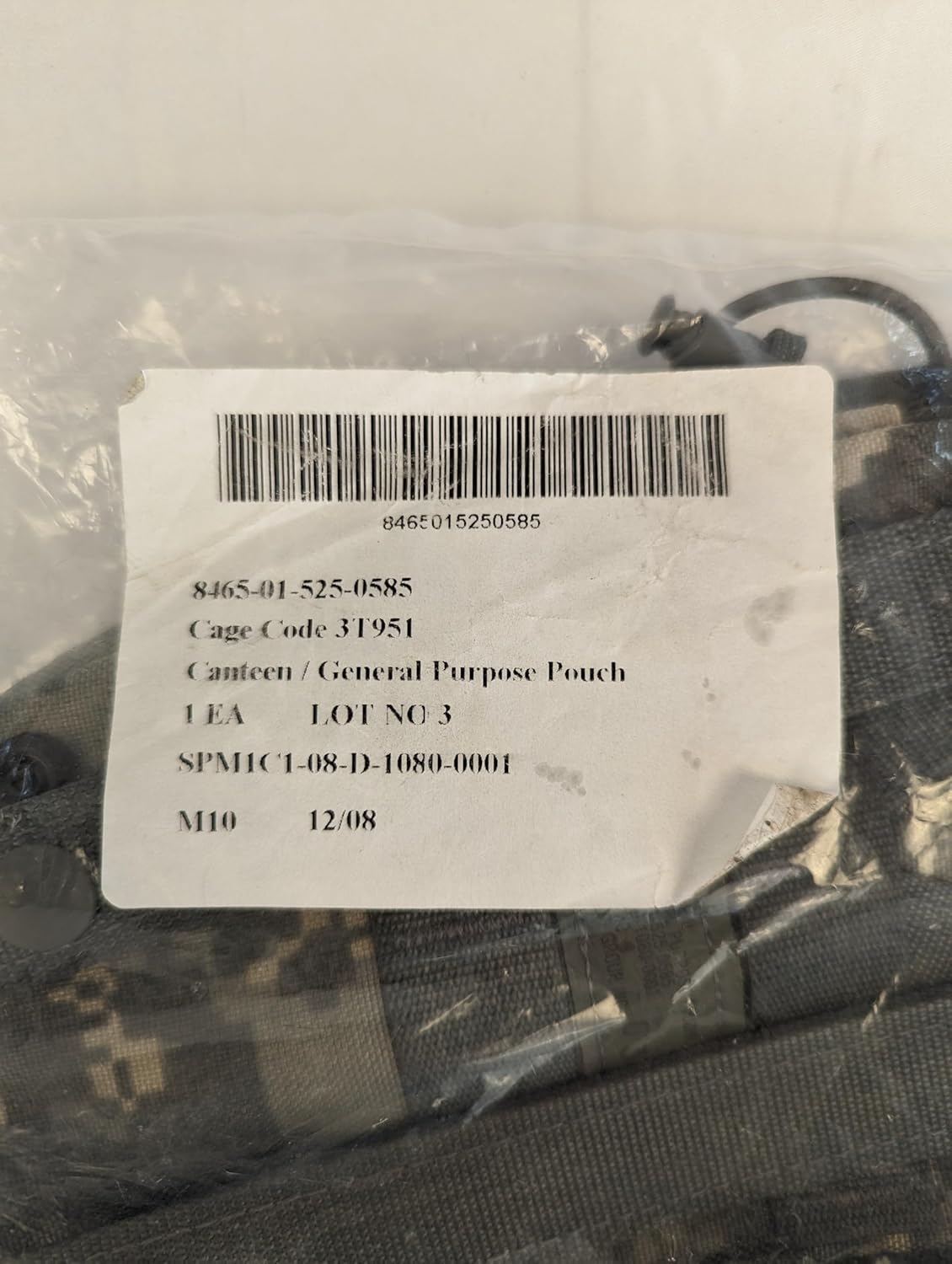 Official US Military ACU MOLLE II Canteen Utility Pouch