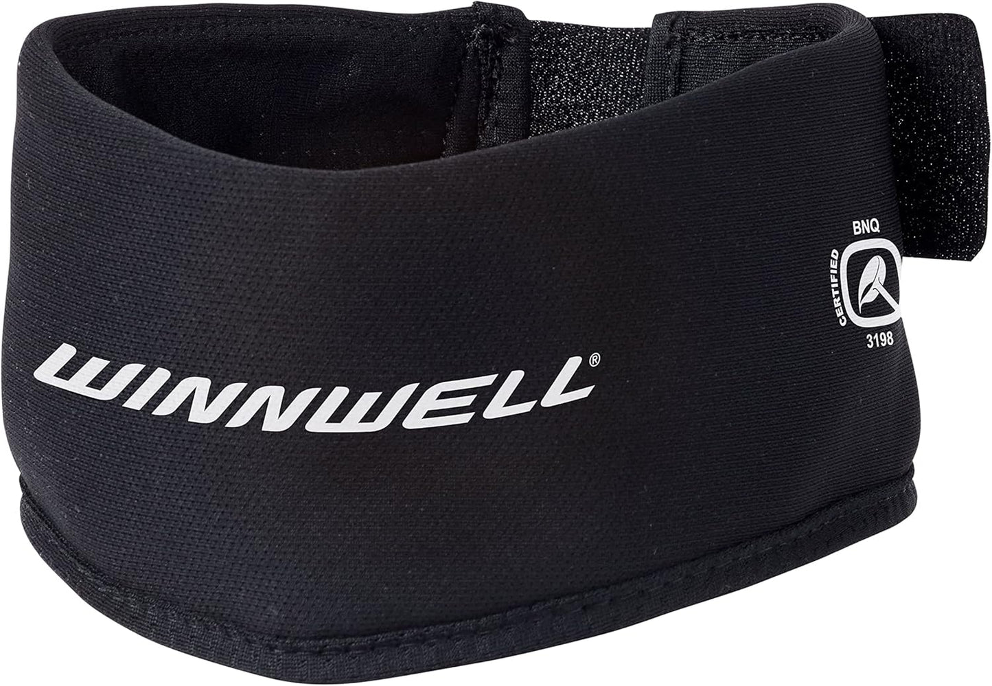 Winnwell Premium Neck Guard Collar - Ice Hockey Protection Gear Made for Senior, Youth, Men & Women - Cut Resistant Collar Protection for Hockey, Ringette, Paintball & Sports