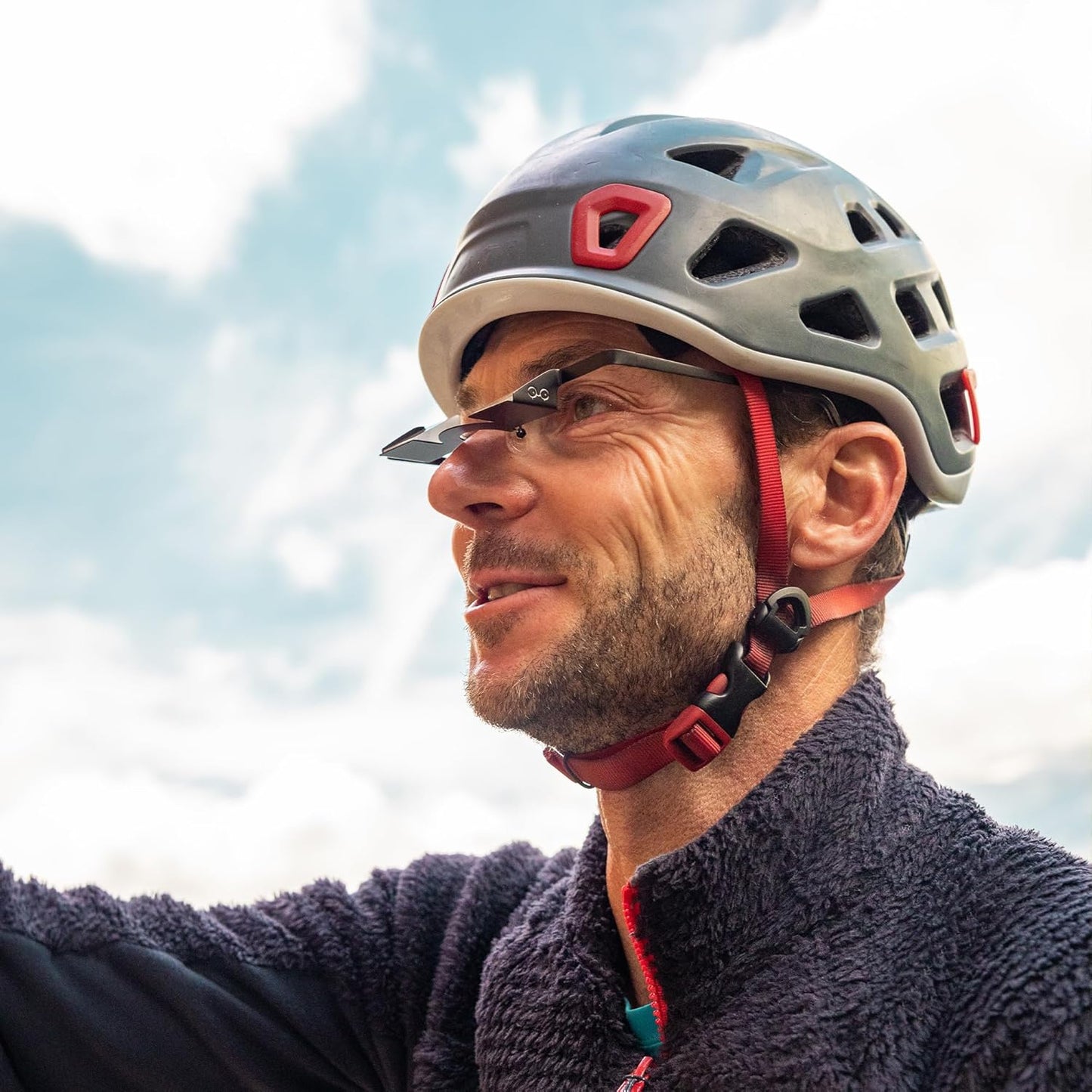YY Vertical Belay Glasses - Hands-Free Climbing Safety Gear for Rock Climbers