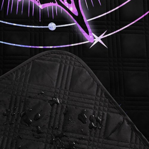 Smell Sunshine Outdoor Picnic Blanket Portable Ultrasonic Waterproof Picnic Mat Symmetrical Butterfly Printed Camping Beach Mat for Sand and Wet Grass Hiking (Symmetrical Butterfly1 S)