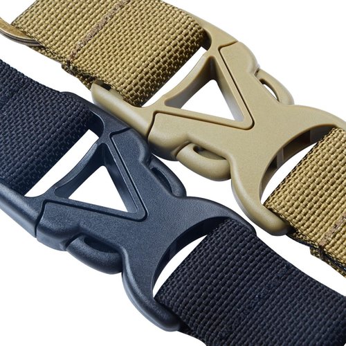 DYZD Tactical Gear Keychain Clip 100% Nylon Belt Key Chain Tactical Key Holder Quick Release Buckle Key Ring (1PCS)