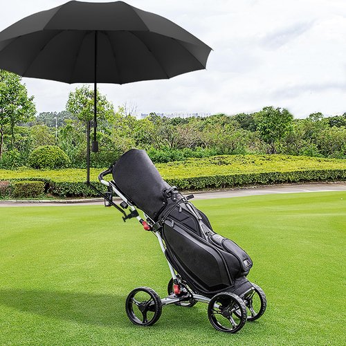 XLINGZA UPF 50+ Beach Umbrella with Adjustable Universal Clamp