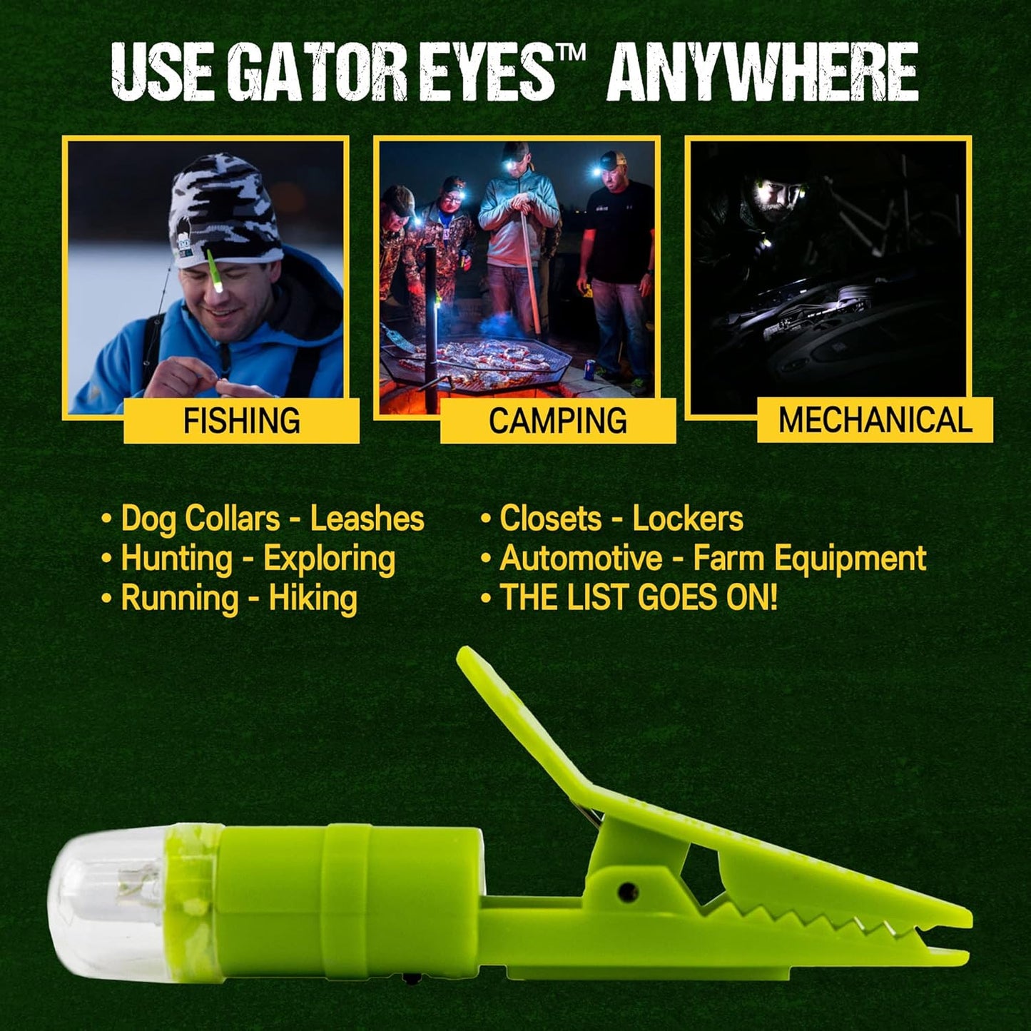 Gator Eyes Multi-use Mini Lights 5-Pack, Model SXI-L001