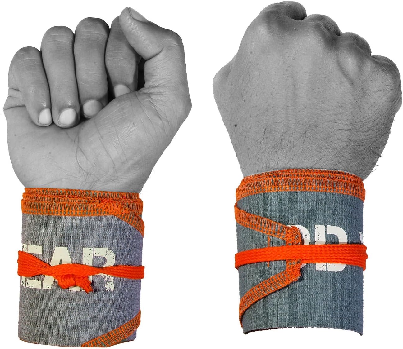 Powerlifting Wrist Wraps for Strength Training & CrossFit - One Size Fits All