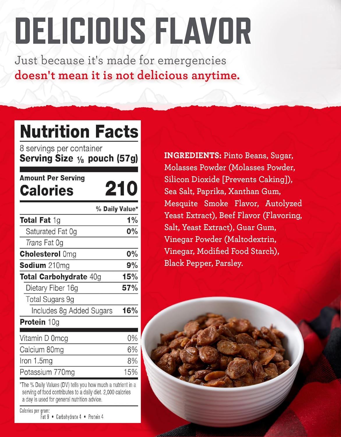 ReadyWise Emergency Food Supply - 132 Servings Survival Bucket, Dehydrated Meals for Camping & Disaster Prep, 25-Year Shelf Life