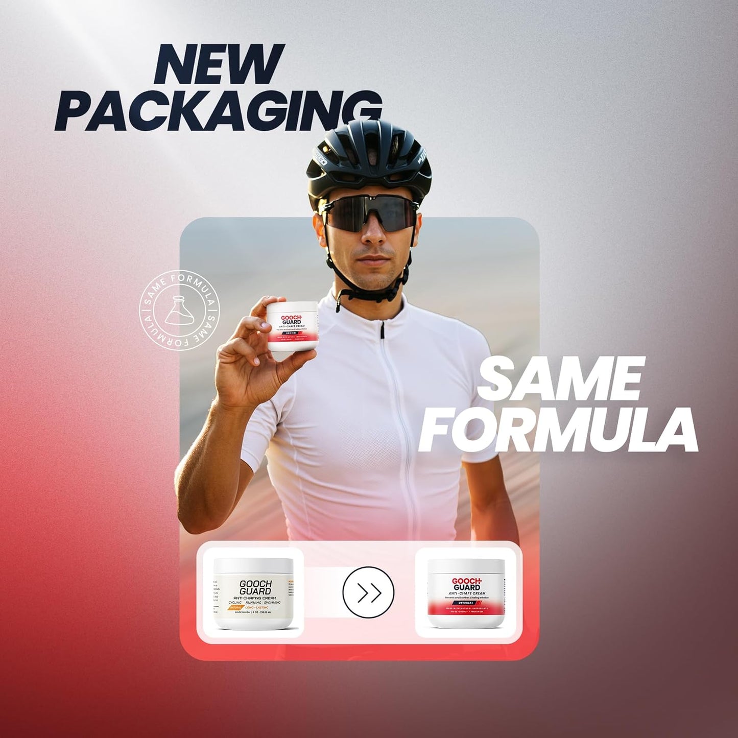 Anti-Chafe Chamois Cream for Cycling & Running – Non-Greasy, Sweat-Resistant Formula for Long Workouts