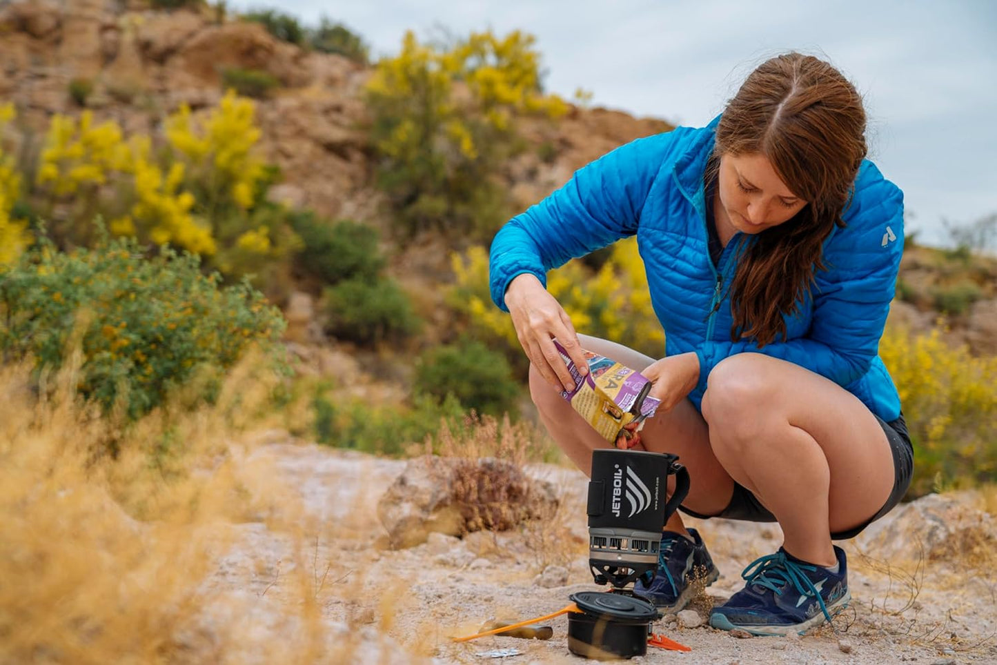 Jetboil Zip Camping Stove Cooking System, Carbon