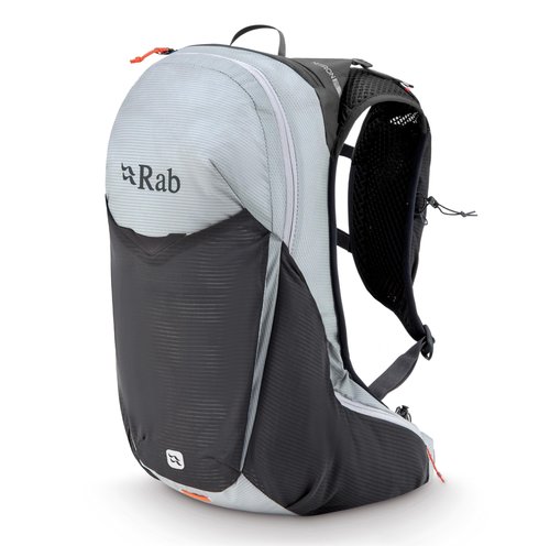 Rab Nitron Lightweight Hydration Pack - Comfortable Daypack for Hiking, Trekking, & Trail Running - Dark Pewter/Anthracite - 25-Liter (Back Length - Medium)