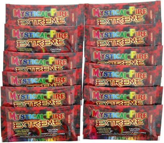 Extreme Mystical Fire, Colorful Flames (12-Pack)