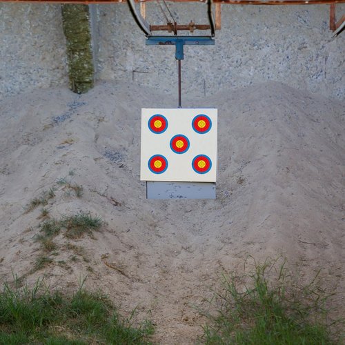 Guyuyii 3" Target Stickers for Shooting Practice – Self-Adhesive Target Pasters for Shooting Range, Indoor/Outdoor Use, Sighting in Guns, Plinking, Drills – Ideal for Shooters, Enthusiasts, Beginners