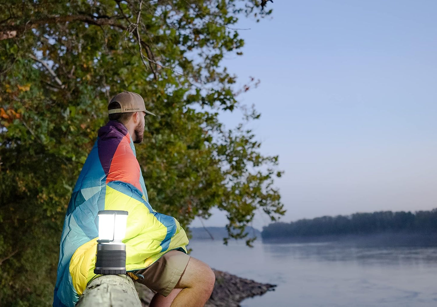 60-Day Duro LED Lantern - 1200 Lumen Portable Light for Camping, Hiking & Emergencies