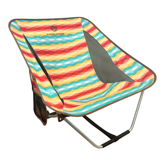 EASDRIL Ultralight Folding Camping Chair Low Lightweight Foldable Camp Chairs with Carry Bag for Hiking, Backpacking, Picnic, Outdoor Concert, Sports Events, Beach