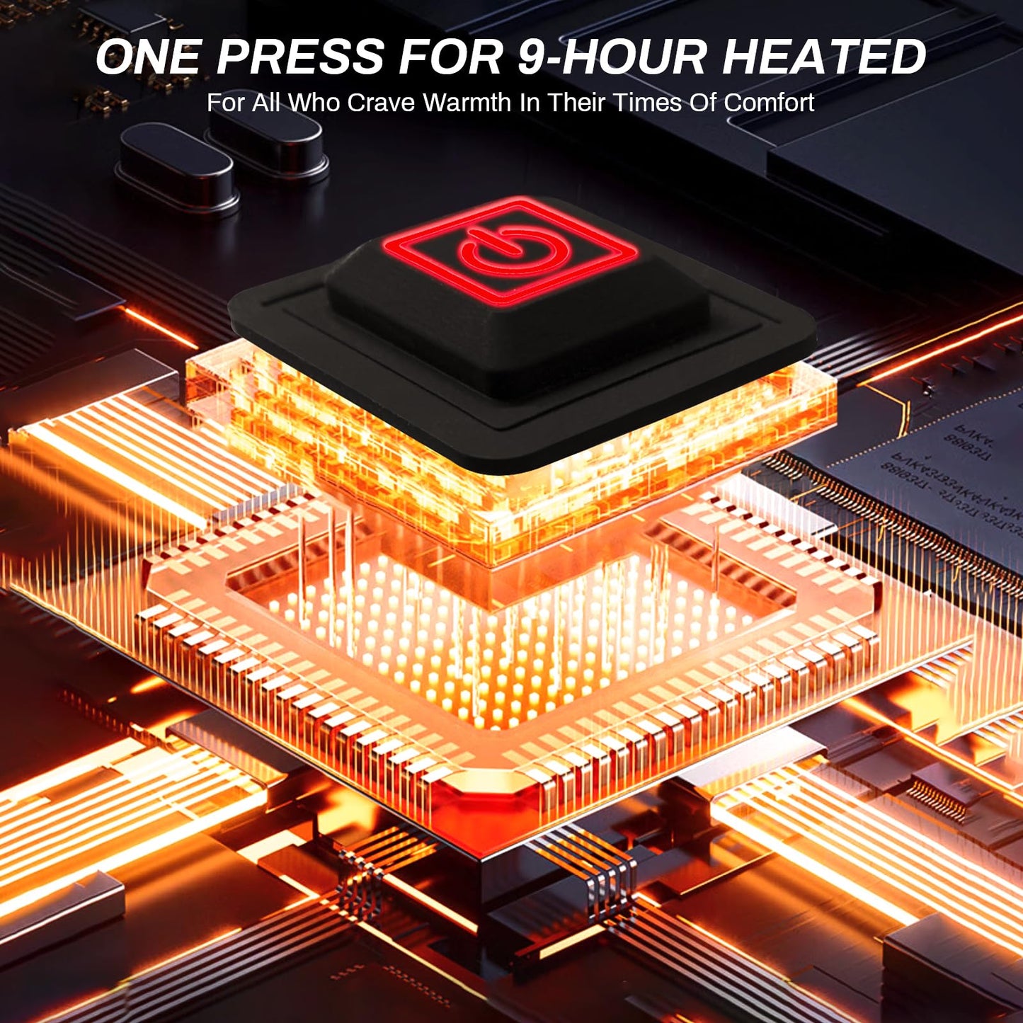 Antarctica Gear Heated Sleeping Bag, 5pcs Heating Areas Sleeping Bags with 16000mAh 12V Battery Pack, 3 Adjustable Heating Levels Cold Weather Sleeping Bag for All Season Hiking & Camping