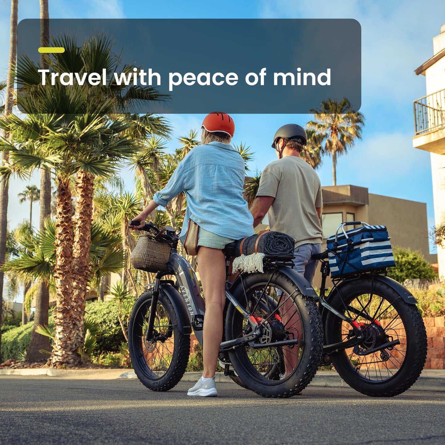 Aventon 8mm Thick Chain Lock, 47inch Heavy Duty Anti Theft Bicycle Lock, Equipped with a Waterproof and Scratch-Resistant Nylon Cover, Suitable for Bicycle, Motorcycle,Tricycle, Fence, and Door.