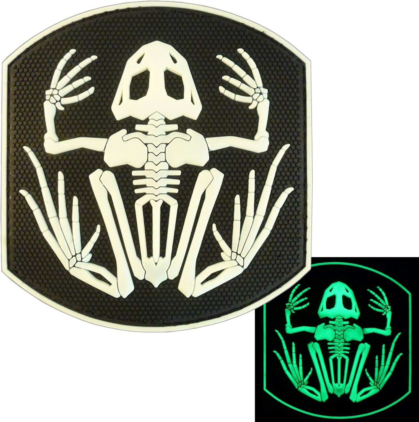 Tactical PVC Patch Frogman Bone Frog Seals DEVGRU Compatible with Velcro Patches for Backpacks, Tactical Patches, Molle Accessories Military Patches, Backpack Patches, Patches for Hats