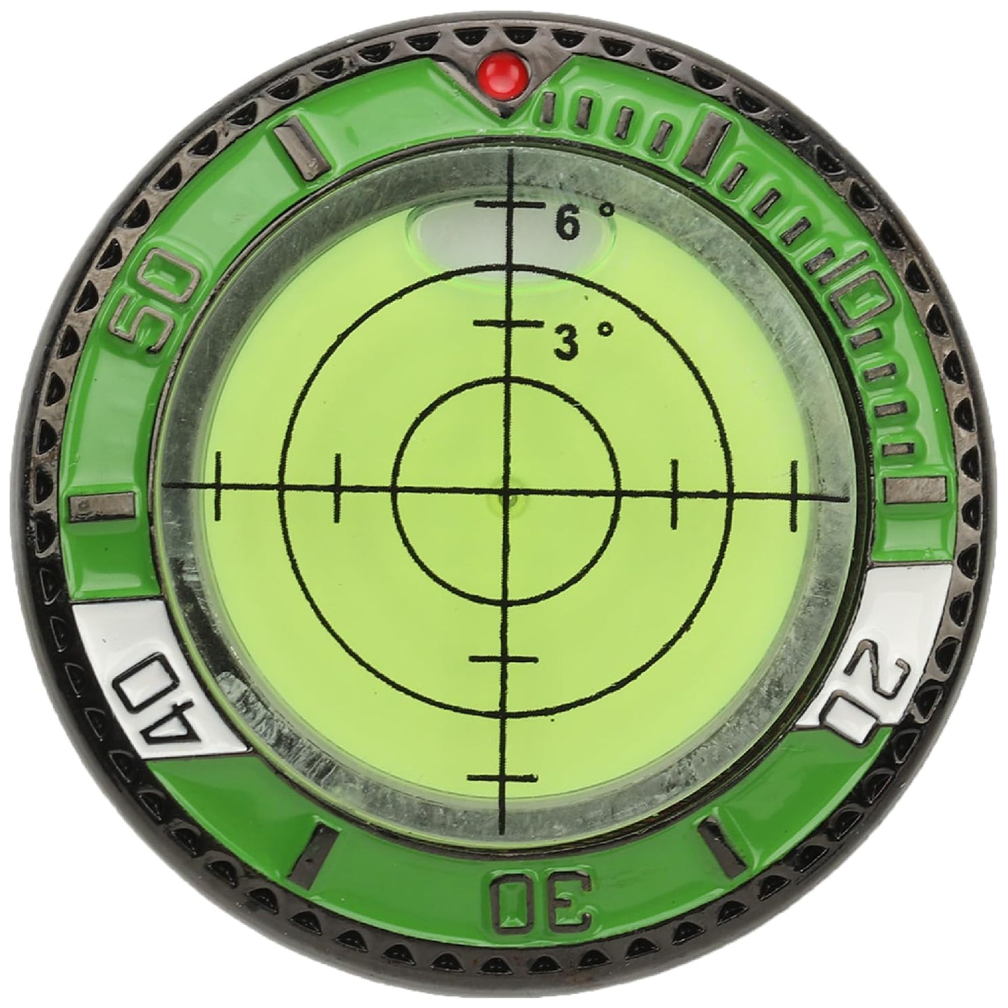 Golf Green Reader – Ball Marker with High-Precision Bubble Level & Hat Clip – Putting Training Aid & Golf Accessories Gift for Men