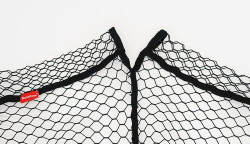 Rubber Coated Replacement Fishing Net Hook Resist for Landing Net Black X-Large 34x30x36inches