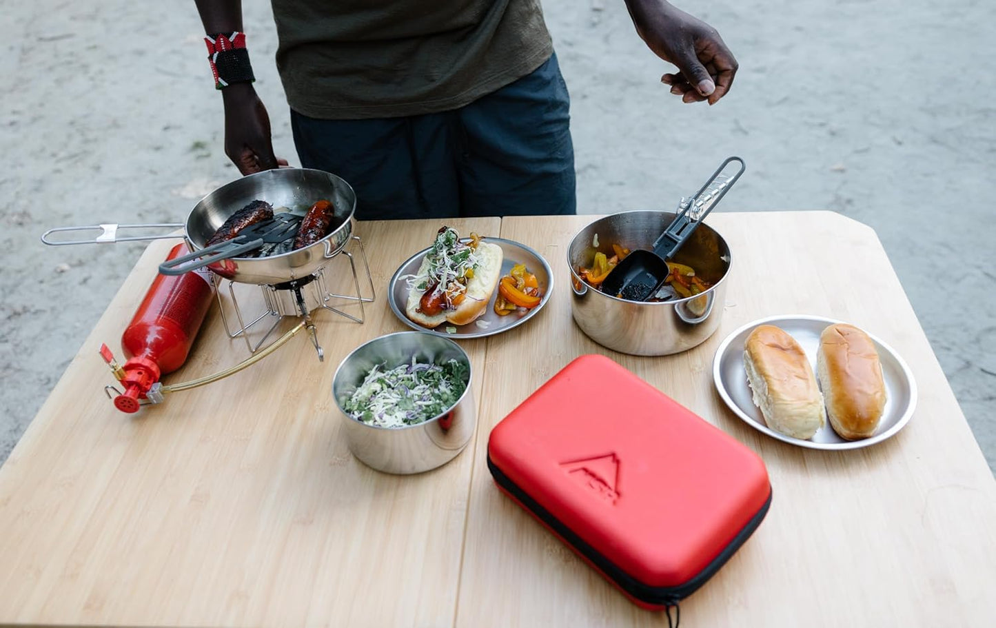 MSR Alpine Stainless Steel Camping Fry Pan