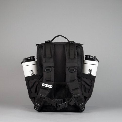 WOLFpak 35L Athletic Gym Backpack - Durable 1000D Waterproof Oxford Material with MOLLE Webbing, Laptop Pocket & Dual Cup Holders, Durable Fitness/Travel/Military Daypack (The Rise)