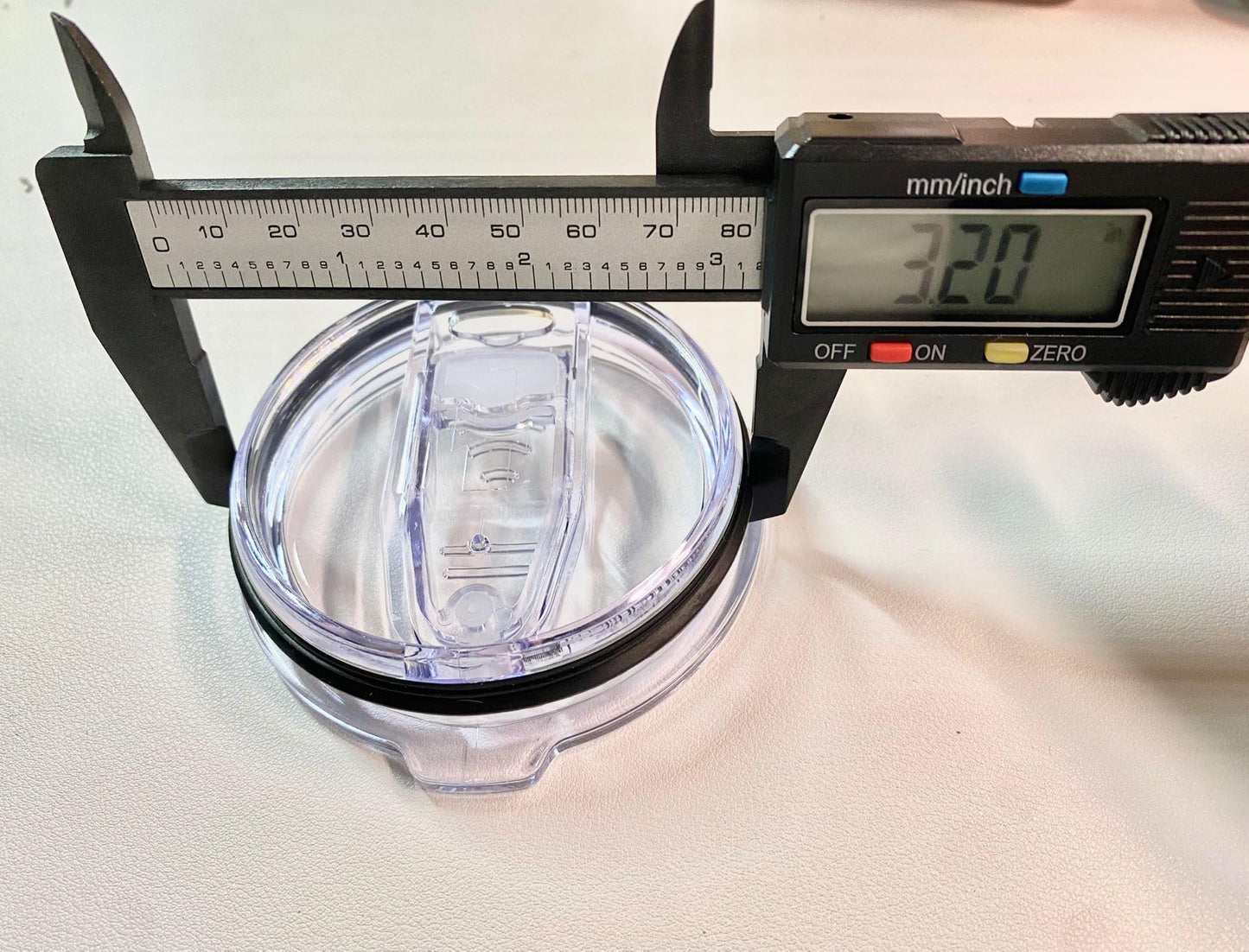 AICMEI 2 Replacement Lids for 20oz Stainless Steel Tumbler Lids-Replaces Only Covers With a Top Diameter of 3.4 inches（Bottom Diameter of 3.23 inches）