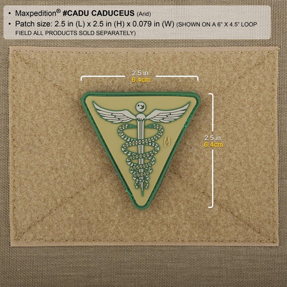 MAXPEDITION Gear Caduceus Patch