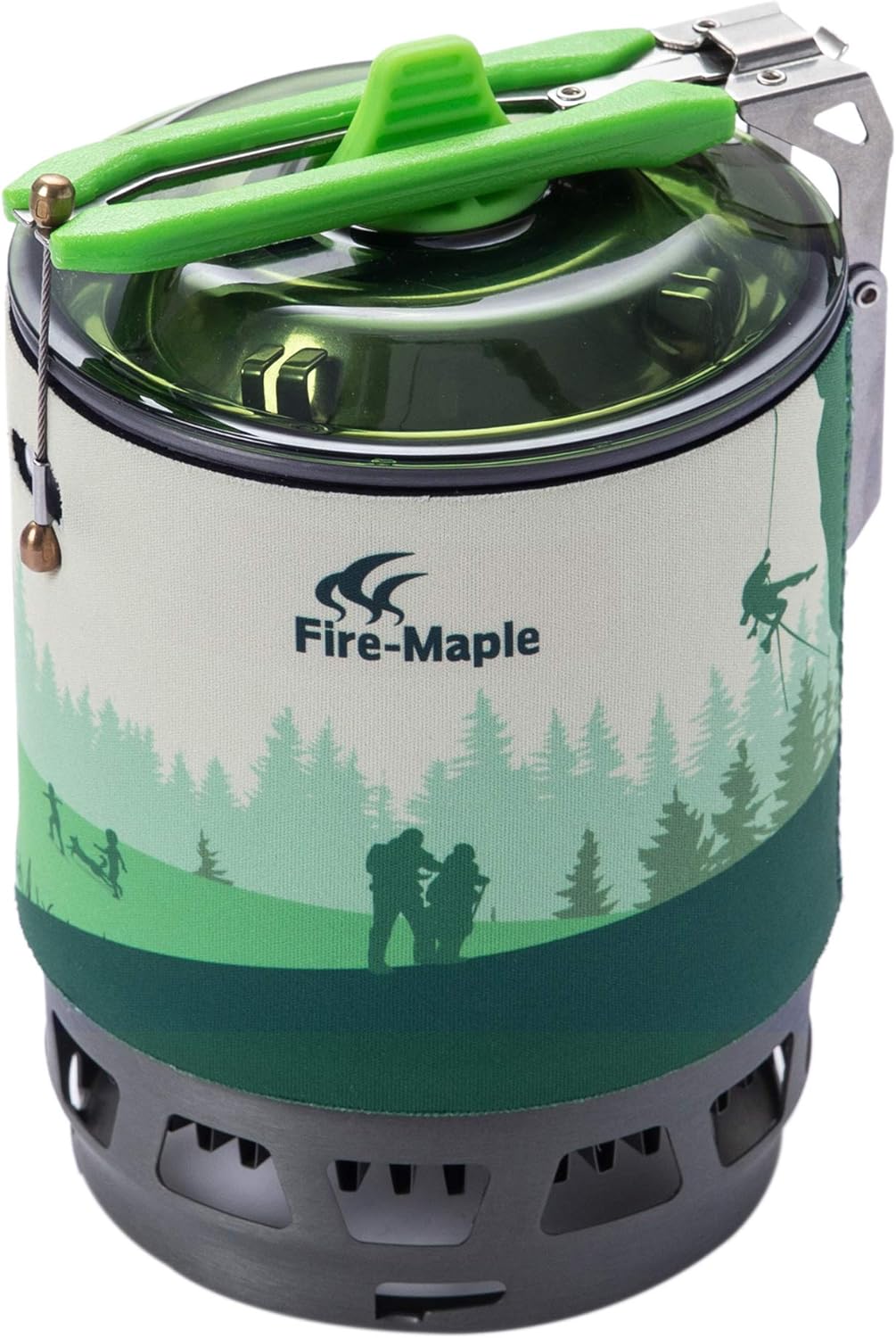 Fire-Maple "Fixed Star 1" Backpacking and Camping Stove System | Outdoor Propane Cooking Gear | Portable Pot/Jet Burner Set | Ideal for Hiking, Trekking, Fishing, Hunting Trips and Emergency Use