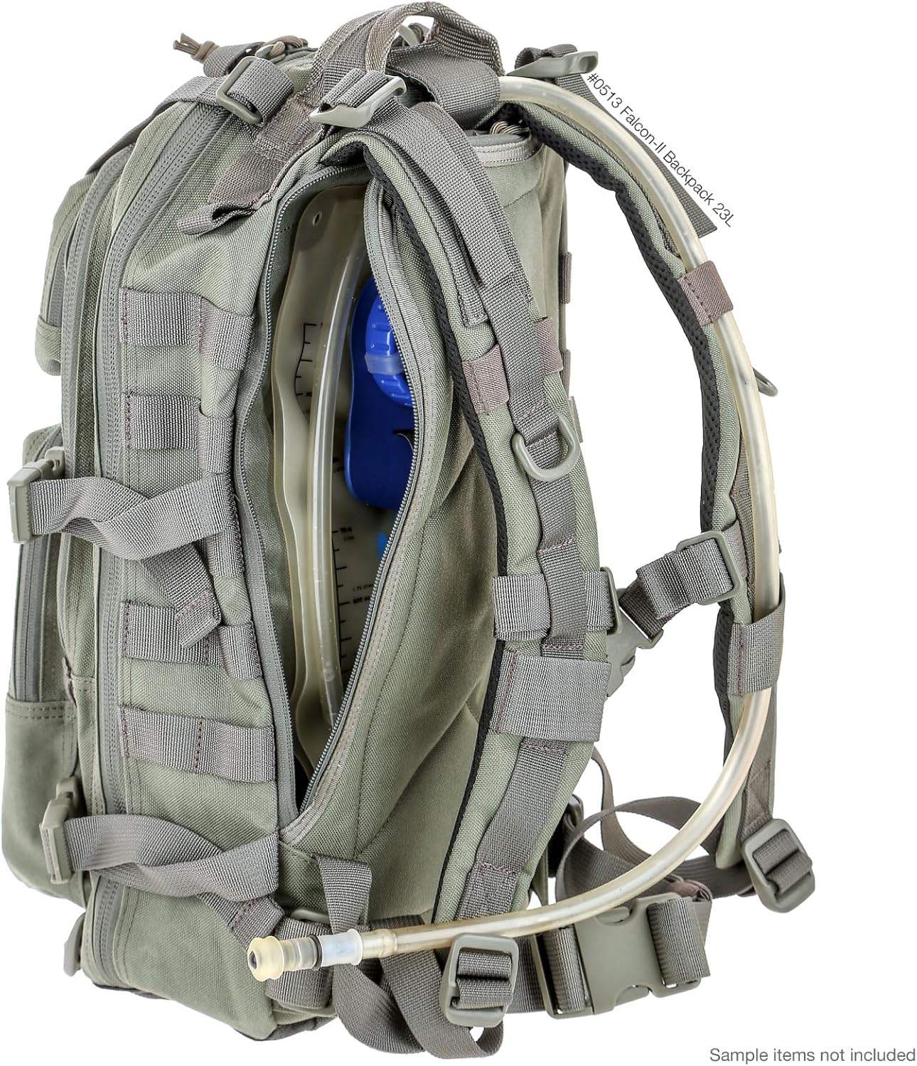 MAXPEDITION Falcon-II Backpack, 23L Tactical Backpack, Survival Pack, Bug Out Bag, MOLLE Go Bag for EDC, 0513