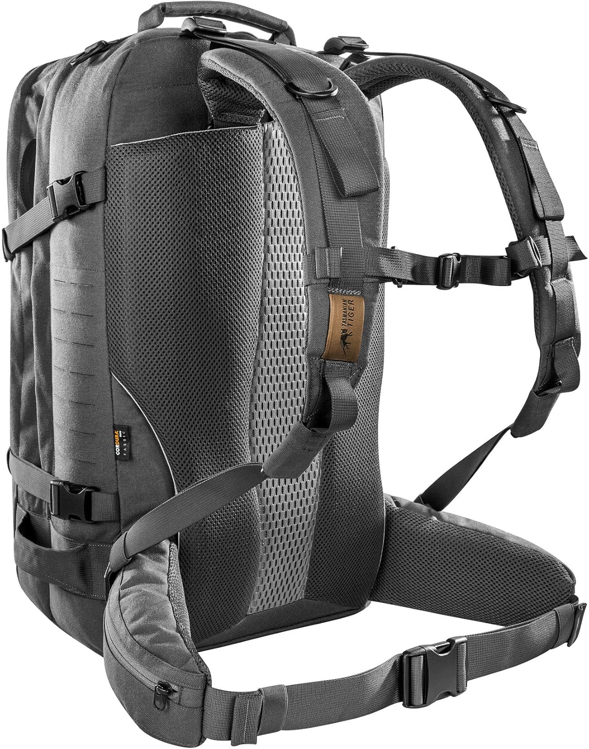 Tasmanian Tiger Mission Pack Mk II, 37L Combat Backpack with Laser Cut MOLLE System, YKK RC Zippers, Olive