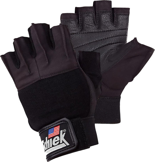 Schiek Sports Women's Model 520 Platinum Series Weight Lifting Gloves - Black